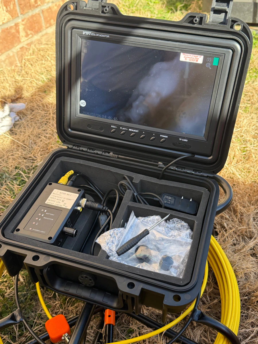 camera inspection device fayetteville ar